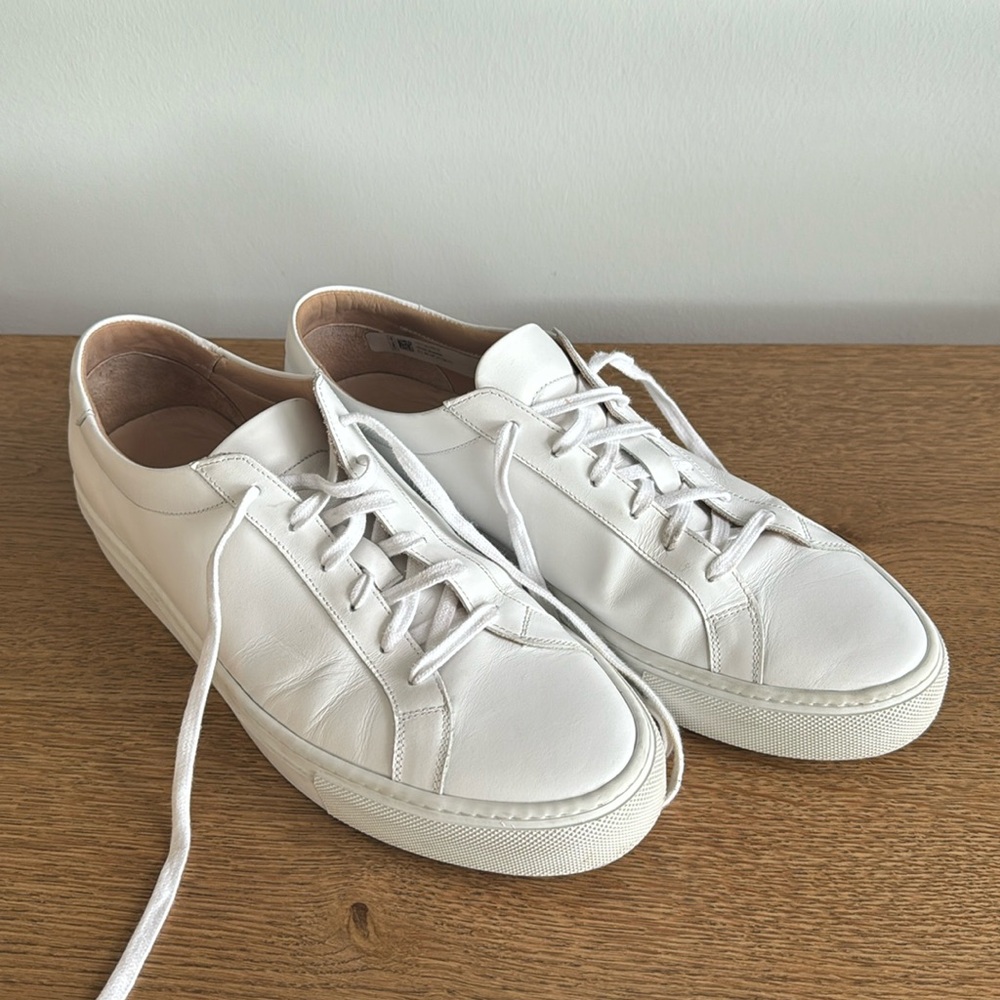 Men’s Suit Supply White Sneakers. Size 44/11
